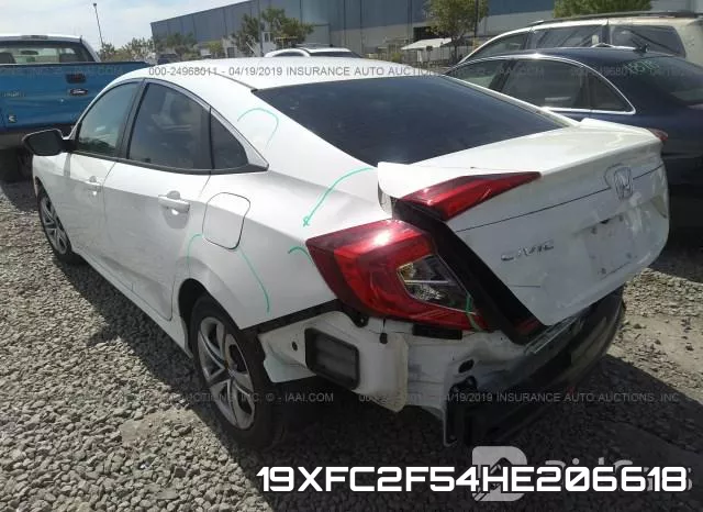 19XFC2F54HE206618 фото 4