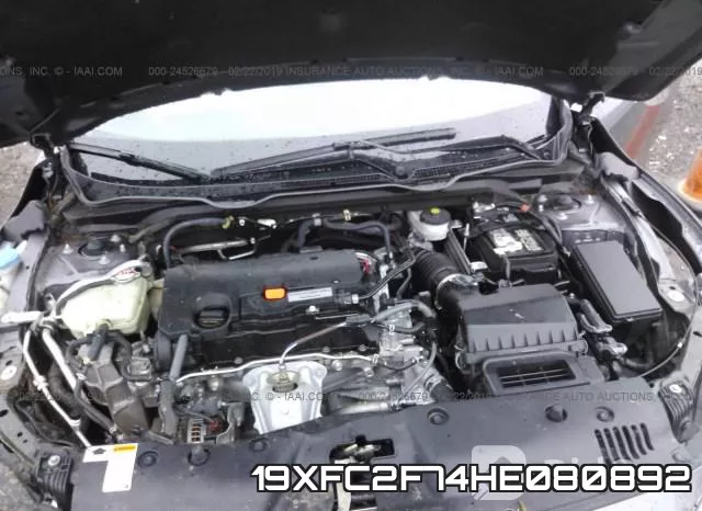 19XFC2F74HE080892 фото 2