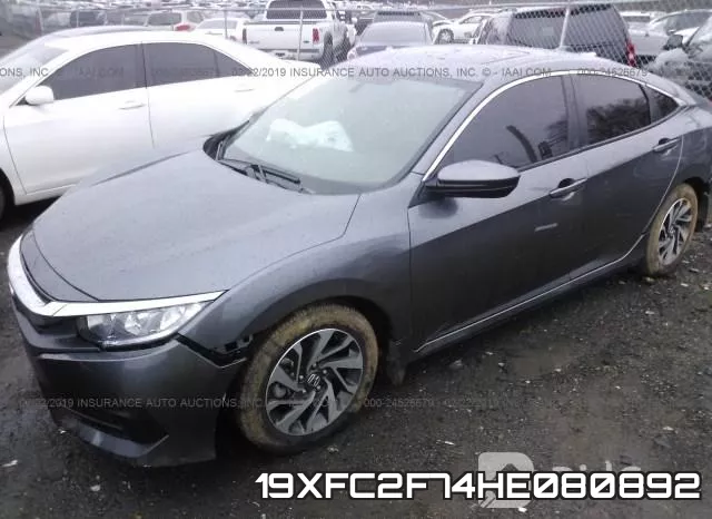 19XFC2F74HE080892 фото 3