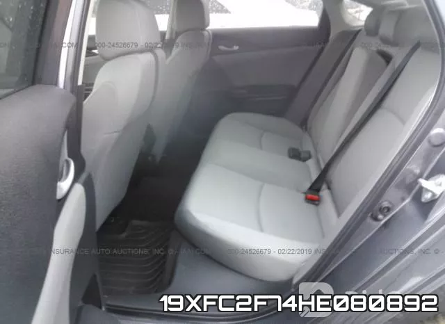 19XFC2F74HE080892 фото 9