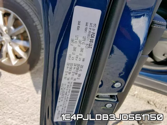 1C4PJLDB3JD561750 фото 2