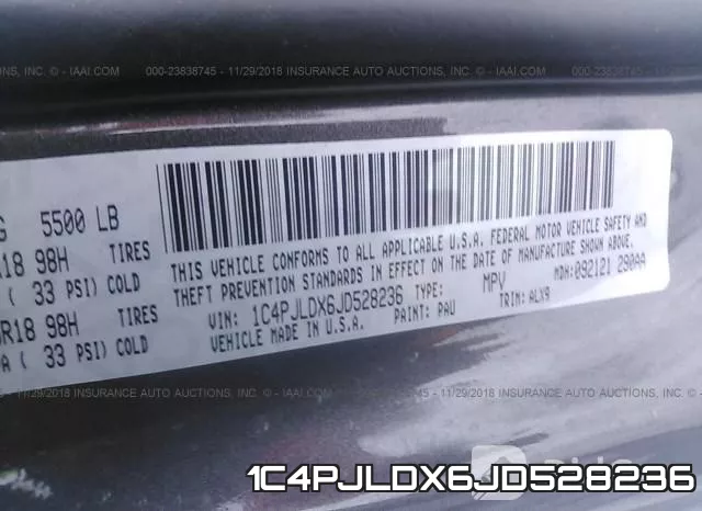 1C4PJLDX6JD528236 фото 10