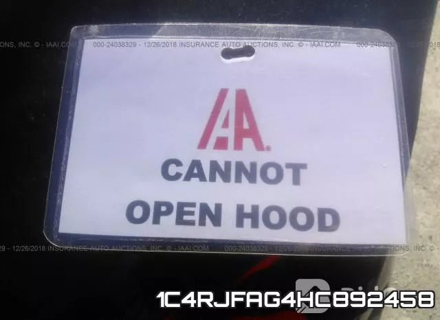 1C4RJFAG4HC892458 фото 2