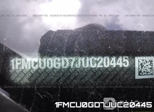 1FMCU0GD7JUC20445 фото 10