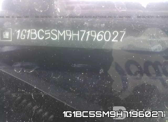 1G1BC5SM9H7196027 фото 10