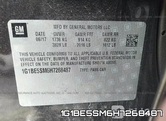1G1BE5SM6H7268487 фото 10