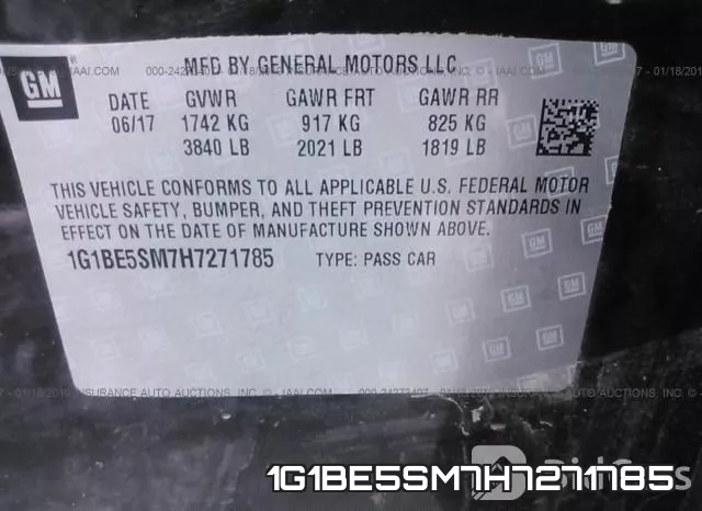 1G1BE5SM7H7271785 фото 10