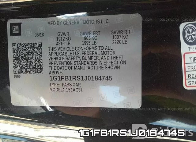 1G1FB1RS1J0184745 фото 10