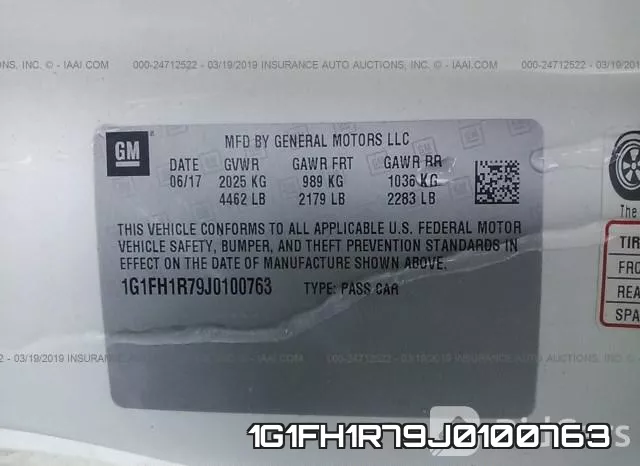 1G1FH1R79J0100763 фото 10