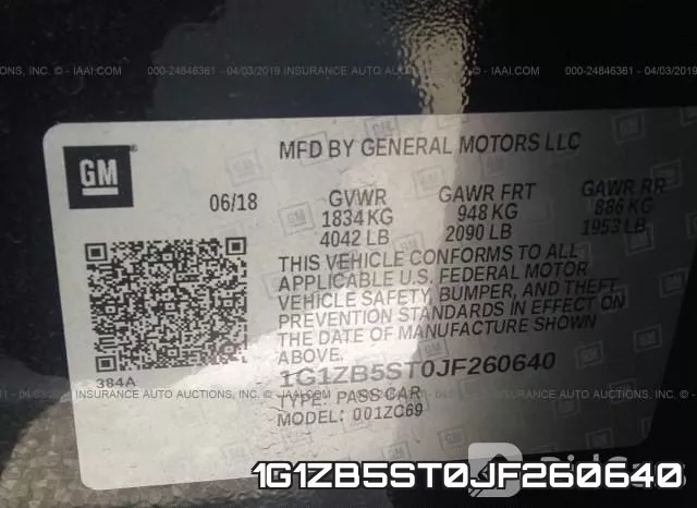 1G1ZB5ST0JF260640 фото 10