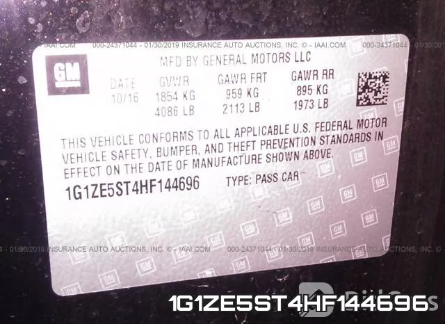1G1ZE5ST4HF144696 фото 10
