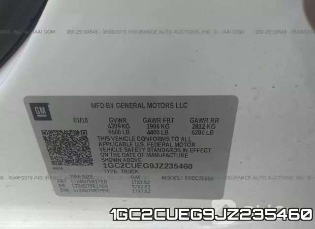 1GC2CUEG9JZ235460 фото 10