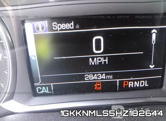 1GKKNMLS5HZ182644 фото 8