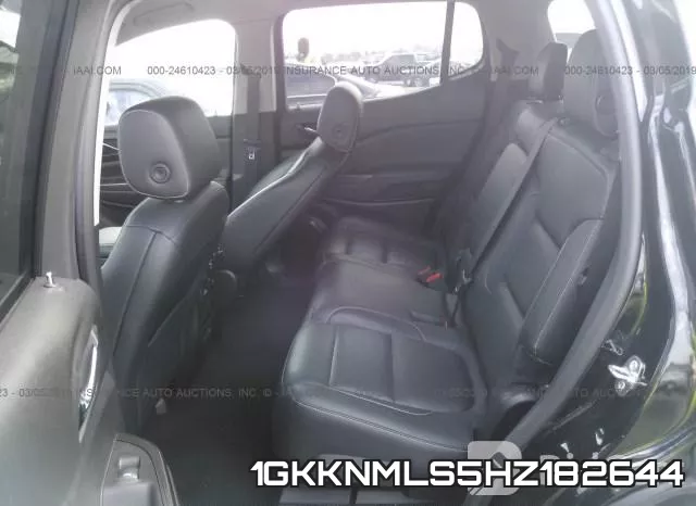 1GKKNMLS5HZ182644 фото 9