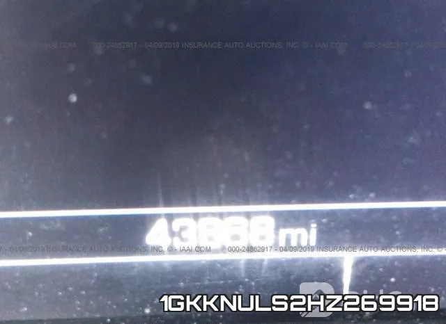 1GKKNULS2HZ269918 фото 8