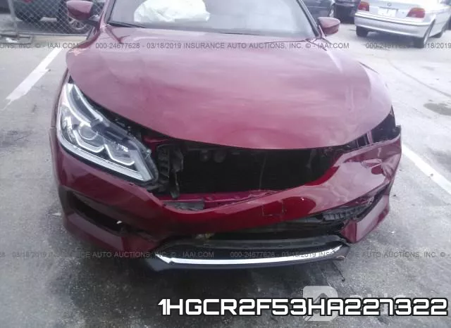 1HGCR2F53HA227322 фото 7