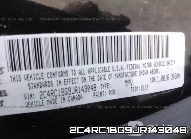 2C4RC1BG9JR143048 фото 10