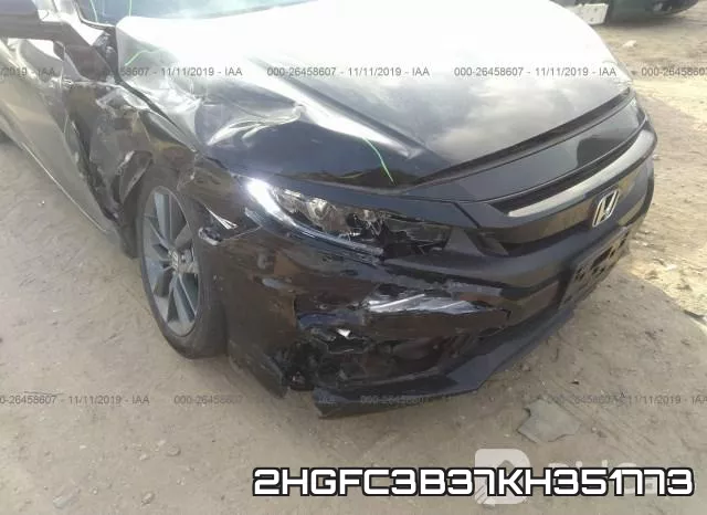 2HGFC3B37KH351773 фото 7