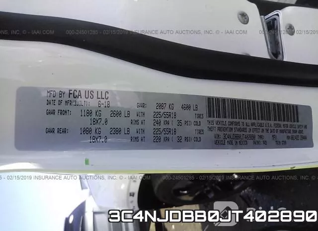 3C4NJDBB0JT402890 фото 10