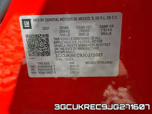 3GCUKREC9JG271607 фото 2