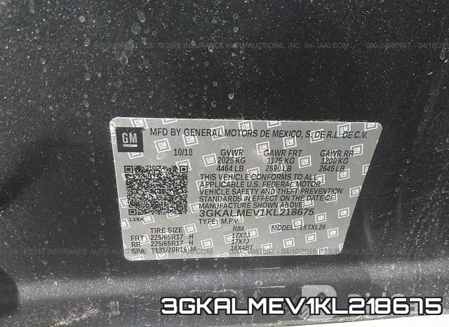 3GKALMEV1KL218675 фото 10