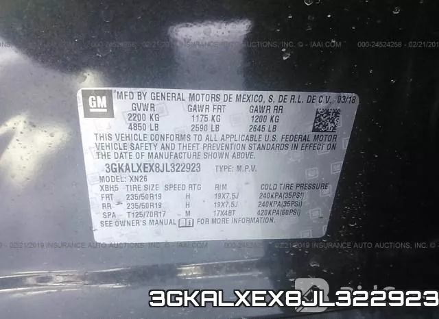 3GKALXEX8JL322923 фото 10