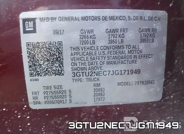 3GTU2NEC7JG171949 фото 10