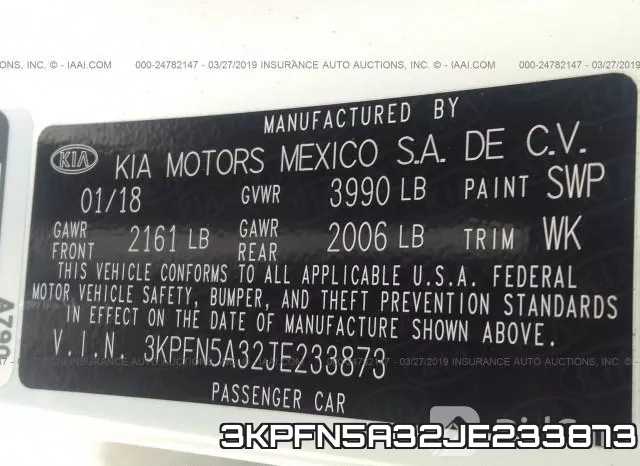 3KPFN5A32JE233873 фото 10