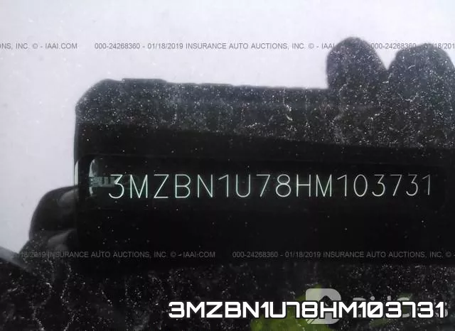 3MZBN1U78HM103731 фото 10