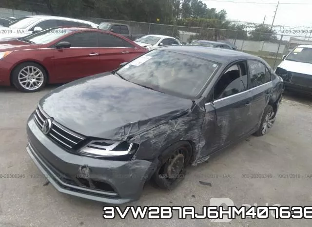 3VW2B7AJ6HM407636 фото 6