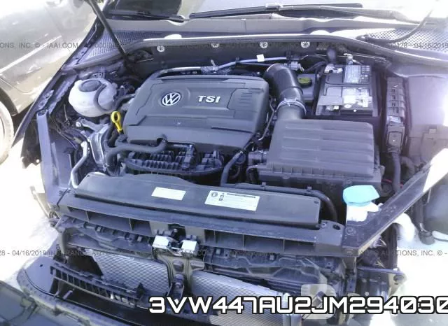 3VW447AU2JM294030 фото 2