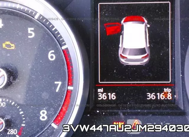 3VW447AU2JM294030 фото 8