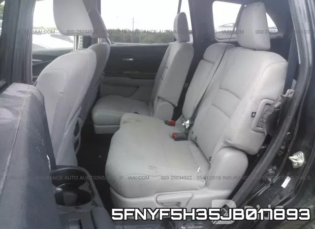 5FNYF5H35JB017893 фото 9