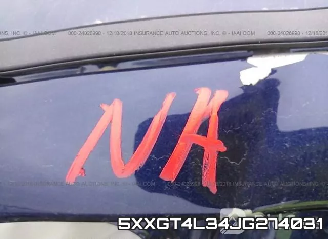 5XXGT4L34JG274031 фото 10