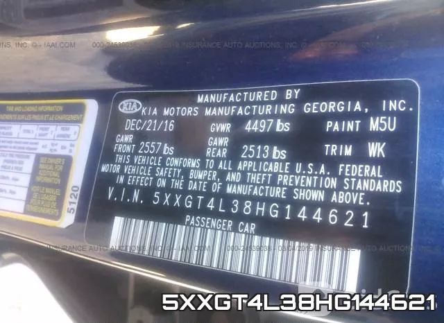 5XXGT4L38HG144621 фото 10