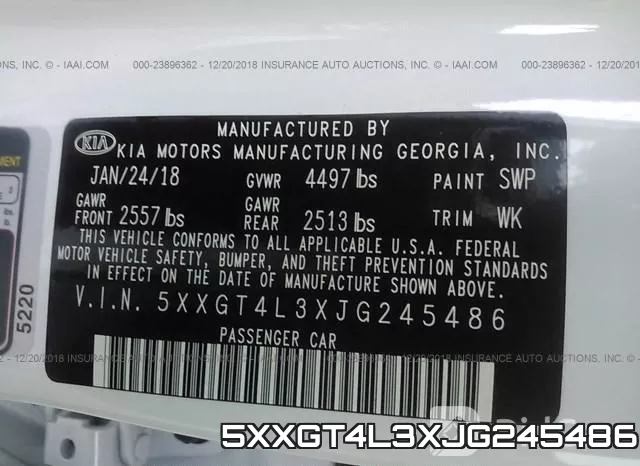 5XXGT4L3XJG245486 фото 10