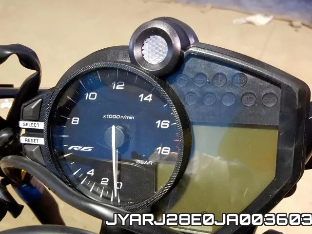 JYARJ28E0JA003603 фото 9