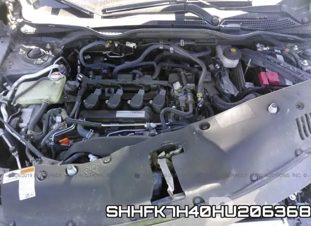 SHHFK7H40HU206368 фото 2