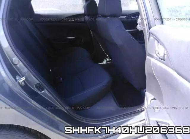 SHHFK7H40HU206368 фото 9