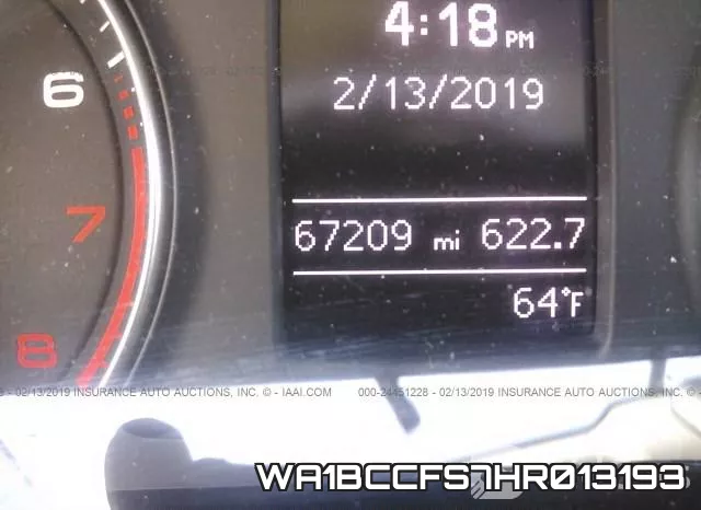 WA1BCCFS7HR013193 фото 8