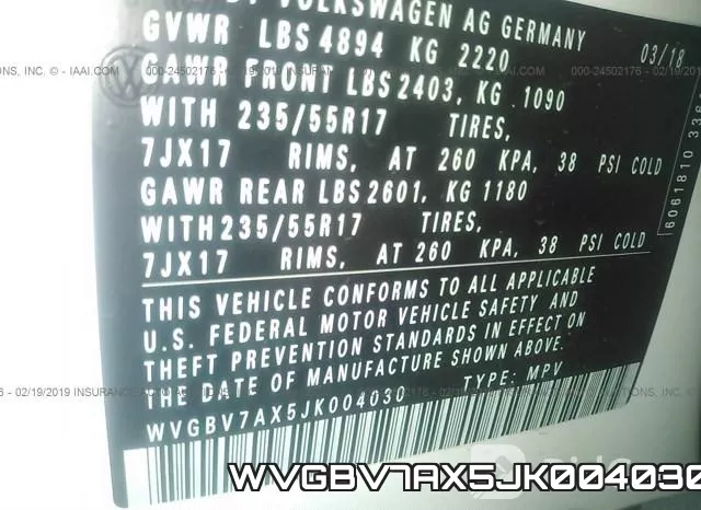 WVGBV7AX5JK004030 фото 10