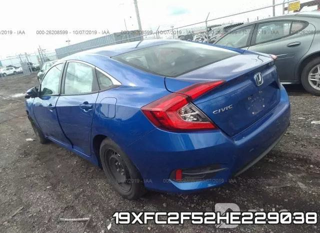 19XFC2F52HE229038 фото 3