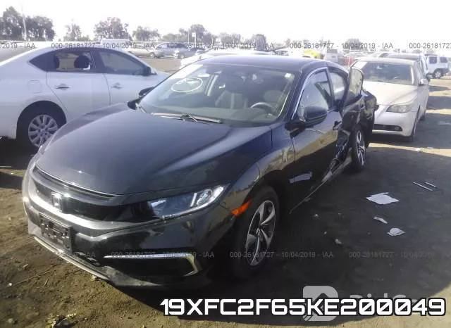 19XFC2F65KE200049 фото 3