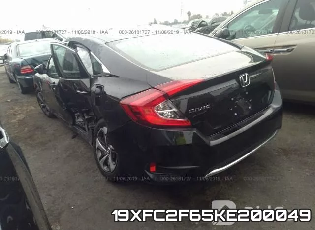 19XFC2F65KE200049 фото 4