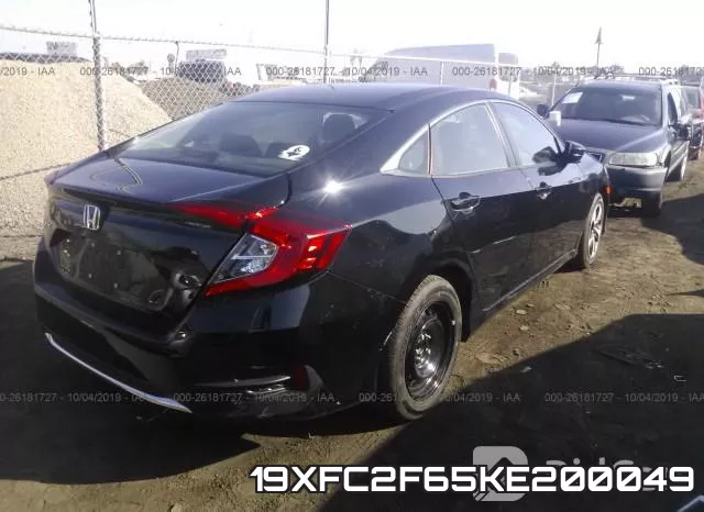 19XFC2F65KE200049 фото 5
