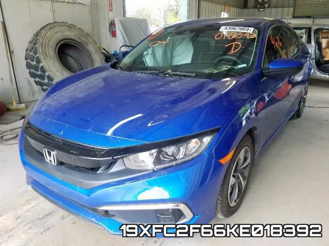 19XFC2F66KE018392 фото 3