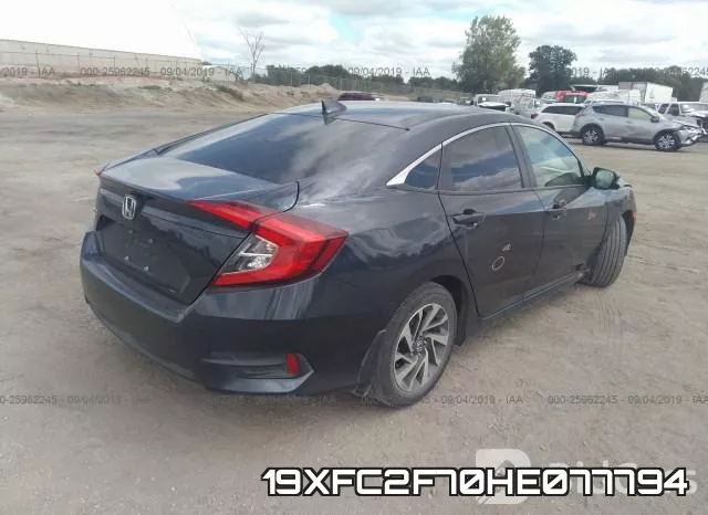 19XFC2F70HE077794 фото 5