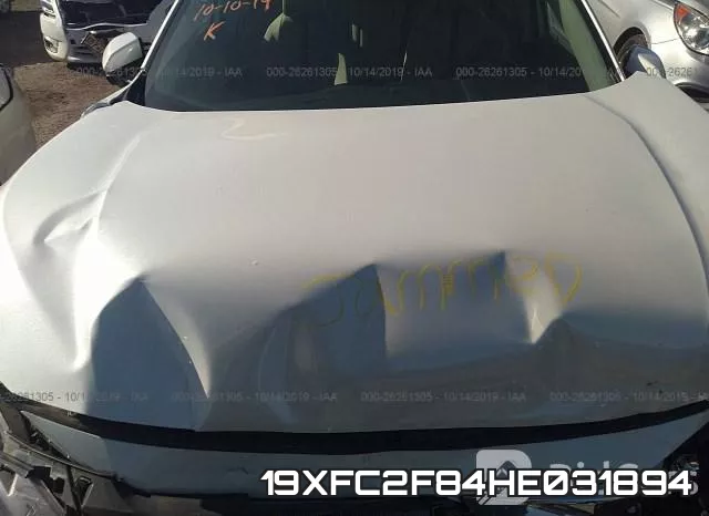 19XFC2F84HE031894 фото 2