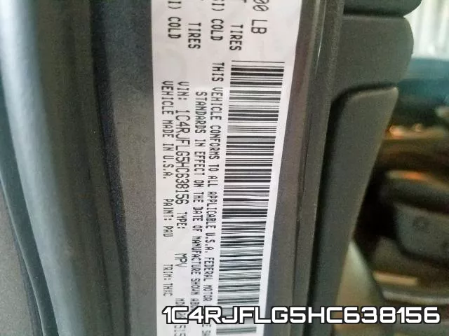 1C4RJFLG5HC638156 фото 2