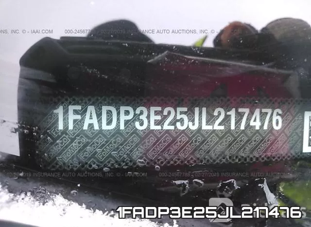 1FADP3E25JL217476 фото 10